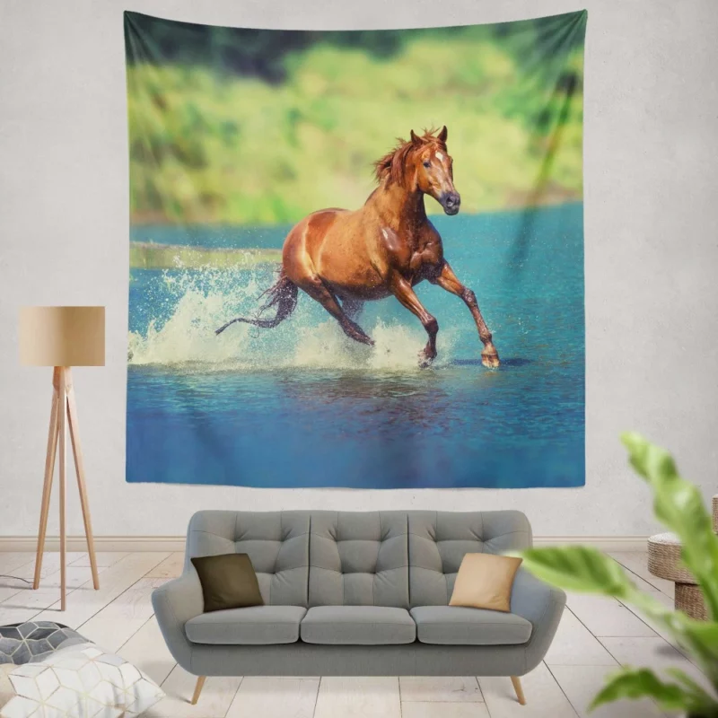 Majestic Horse Beauty Wall Hanging Tapestry