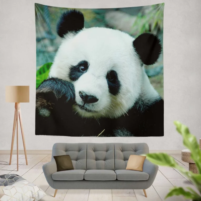 Panda Serenity Gentle Giants Wall Hanging Tapestry