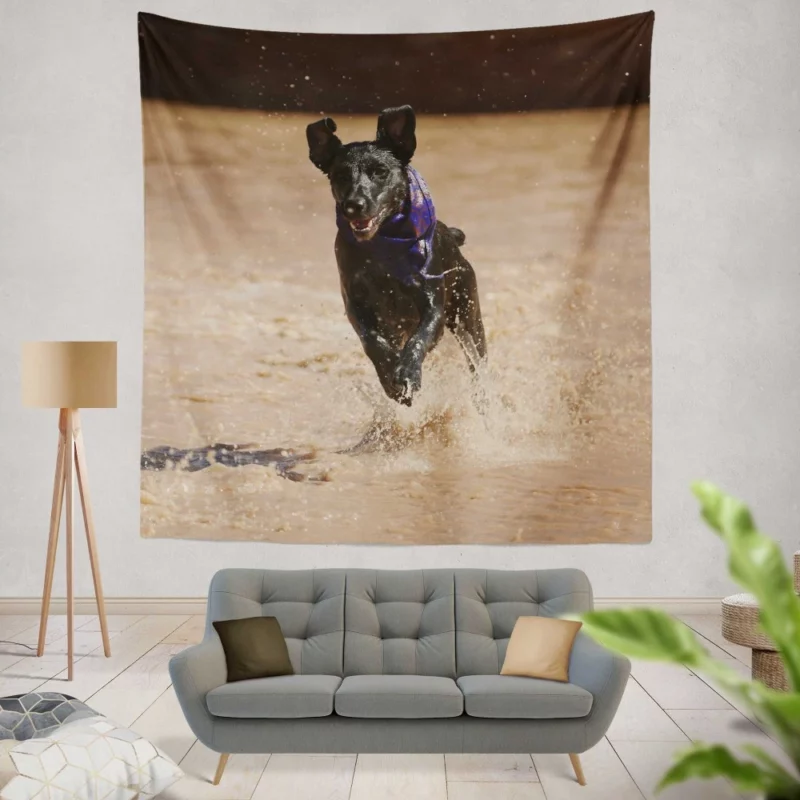 Patterdale Terrier Canine Charisma Wall Hanging Tapestry