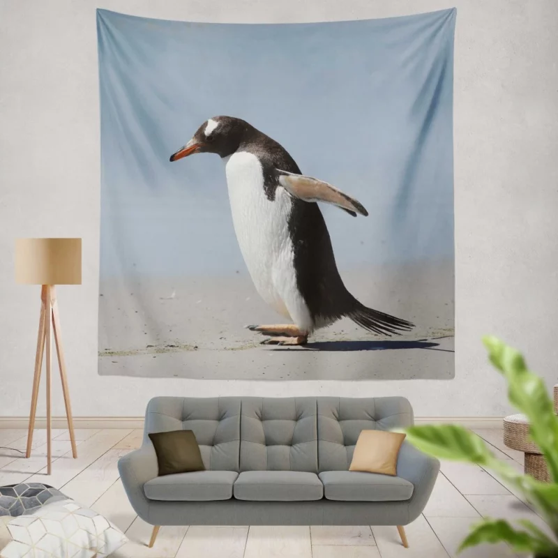 Penguin Grace Tuxedoed Wonder Wall Hanging Tapestry