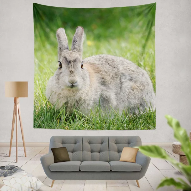 Rabbit Whisker Charm Wall Hanging Tapestry