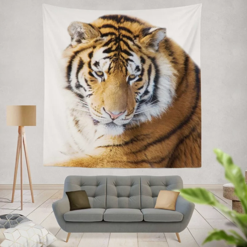 Royal Tiger Roar Majestic Anthem Wall Hanging Tapestry