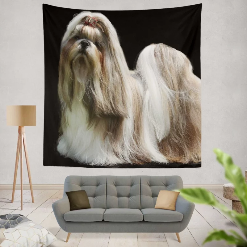 Shih Tzu Toy Breed Delight Wall Hanging Tapestry