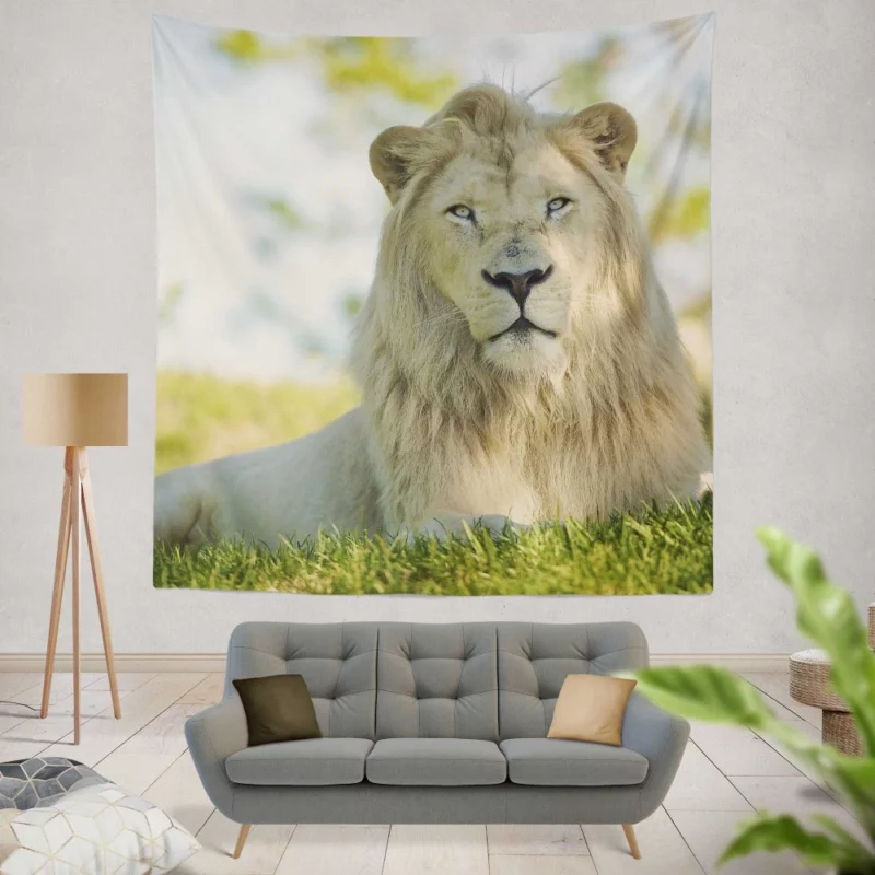 Sunny Lion Majesty Wilderness Dominance Wall Hanging Tapestry