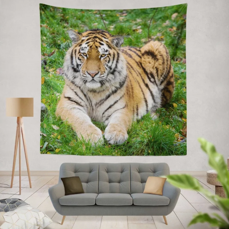 Tiger Majestic Mystery Wall Hanging Tapestry