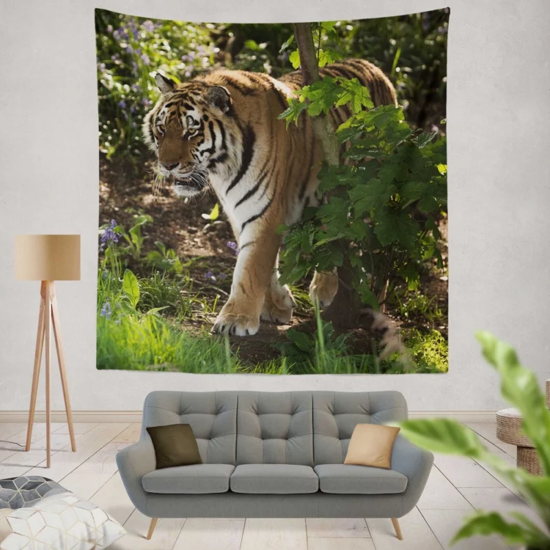 Tiger Majestic Wall Hanging Tapestry