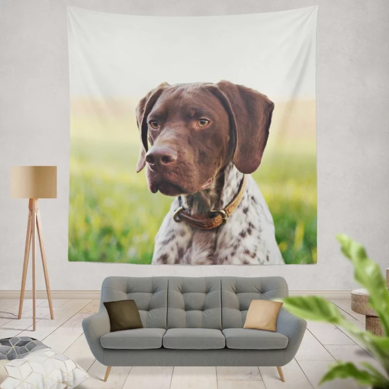 Versatile Pointer German Shorthaired Charm Wall Hanging Tapestry