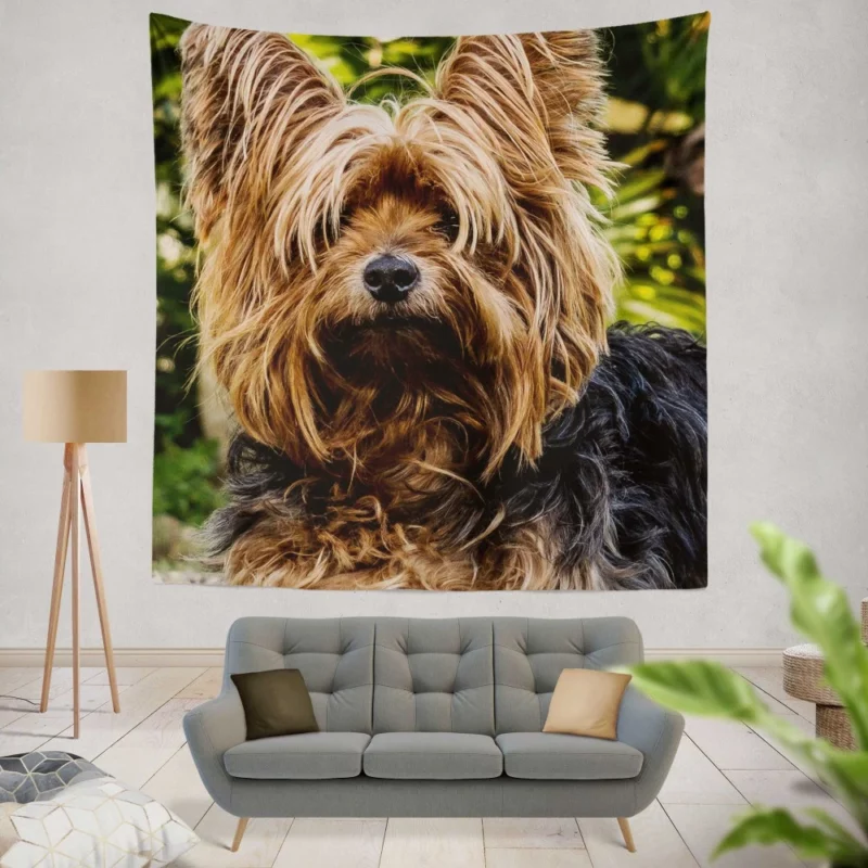 Yorkshire Terrier Petite Charm Wall Hanging Tapestry